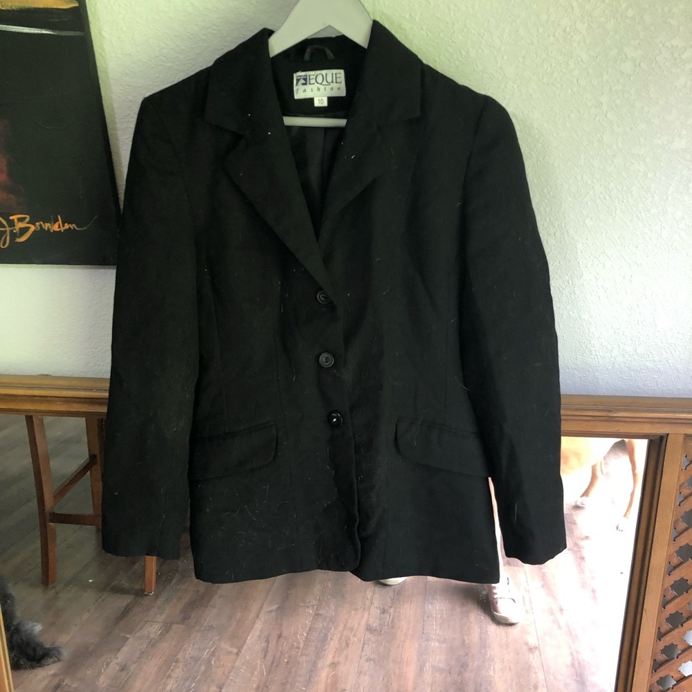 Eque Fashion Horse Show Coat Sz 10